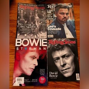 Rolling Stone & David Bowie Magazine Collection